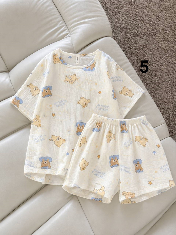  ست دوتیکه بلوز شرتک قواره دار کد 1144-03