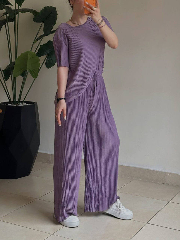  ست تیشرت شلوار کلاسیک کد 1171-03