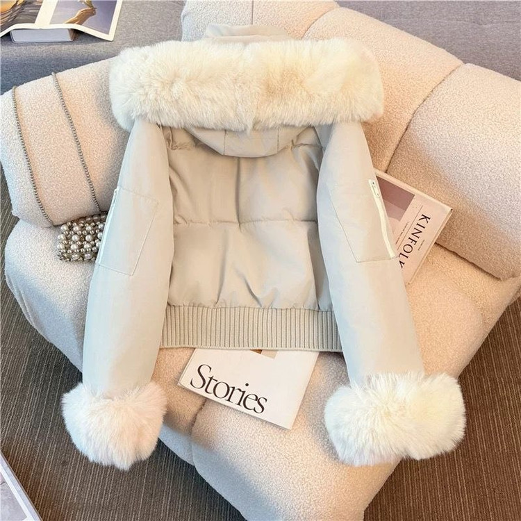  کاپشن وارداتی کلاه دار کد 1249-03